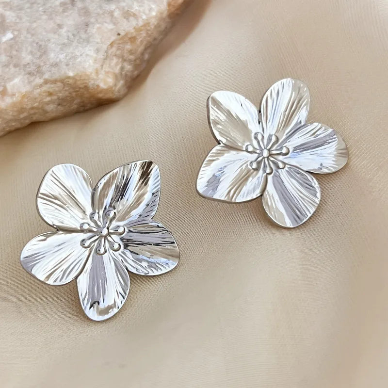 Boucles d’oreilles Fleurs