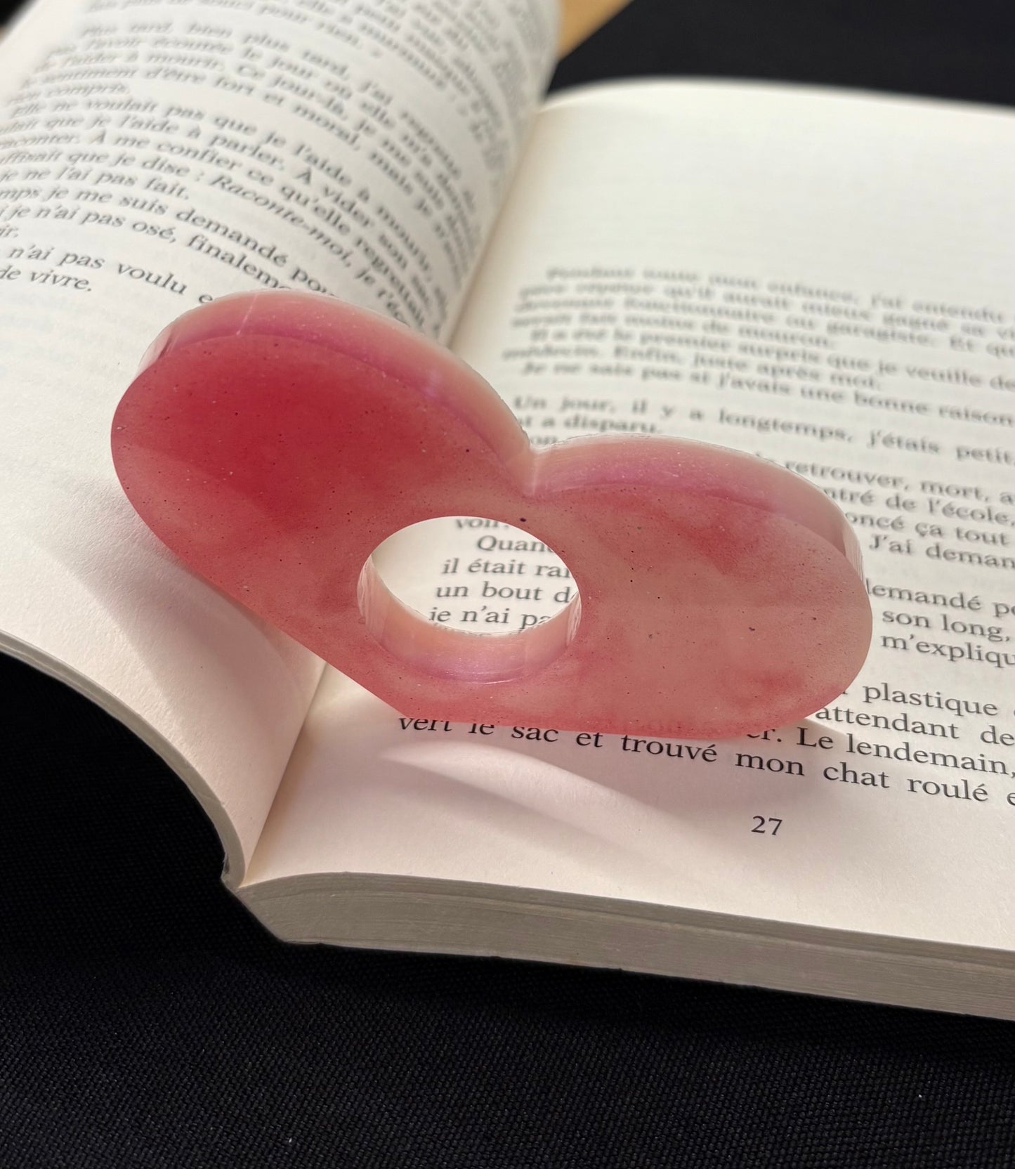 Bague de lecture Cœur