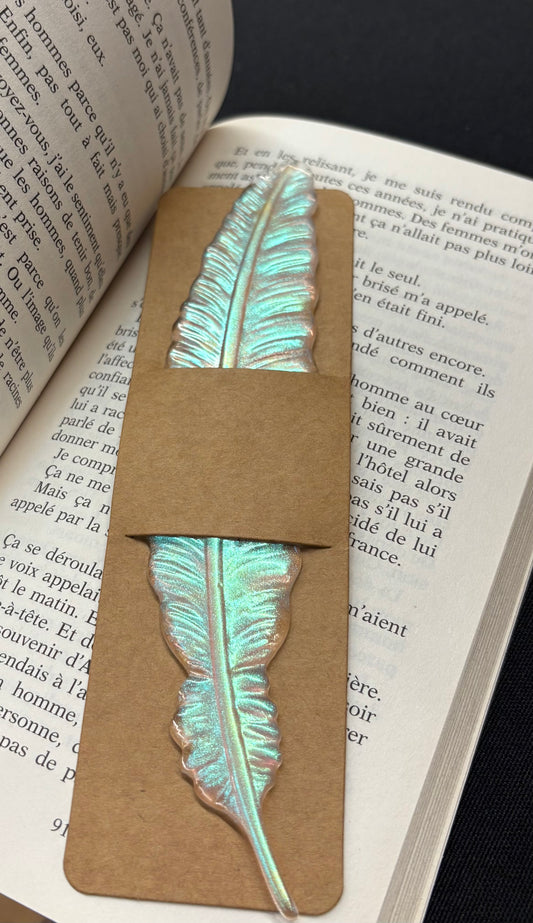 Marque page Plume